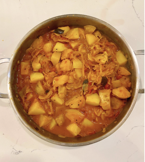 Batata (gujarati style potato sabzi)