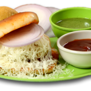 Vada pav (cheese)(1pcs)