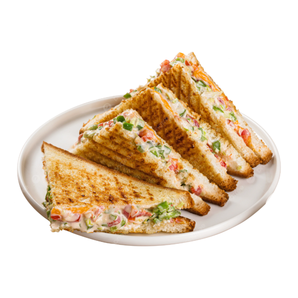 Vegetable cheese sandwich