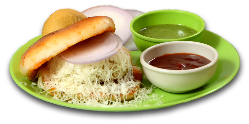 Vada pav (cheese)(1pcs)